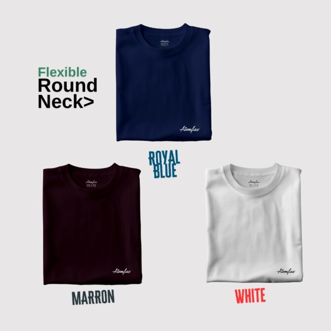 Roundneck T-shirt Plain (colours)