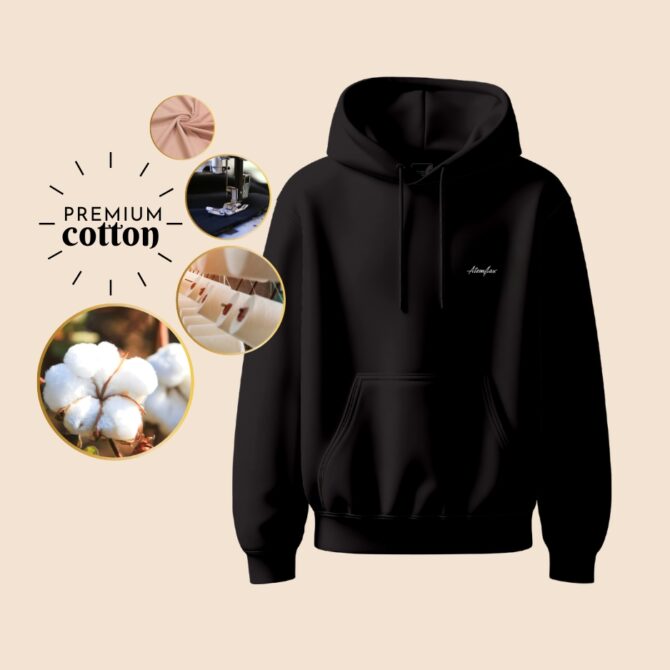 Hoodie Plain (colours)