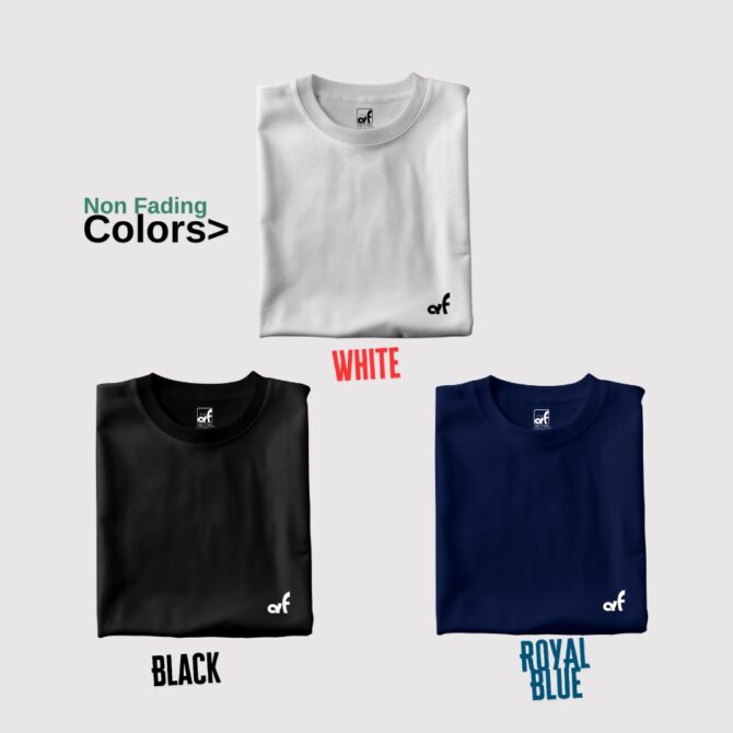 Roundneck T-shirt Plain (colours)