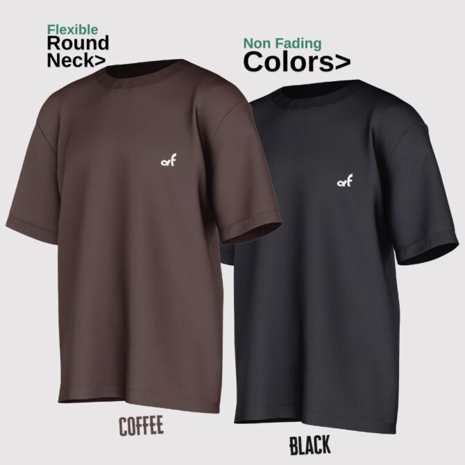 Oversize T-Shirt Plain (colours)