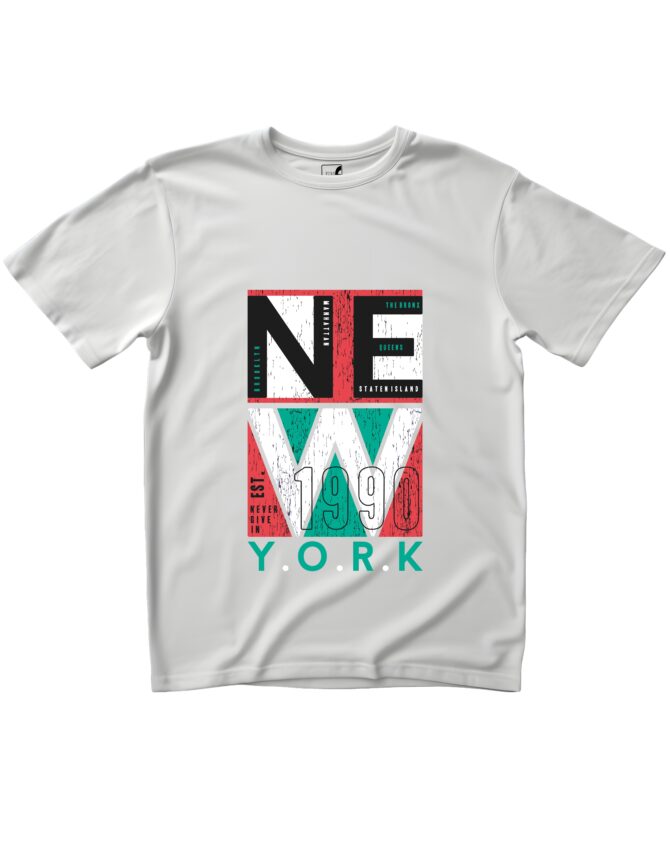 NewYork Printed Roundneck T-Shirt (Colors)