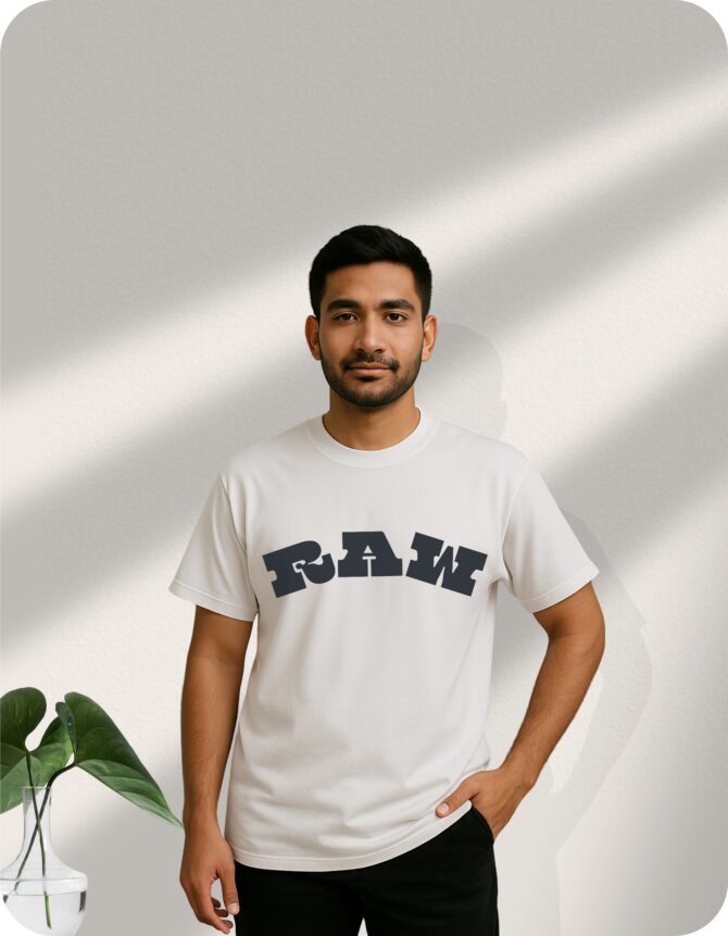 RAW Printed Oversized T-Shirts