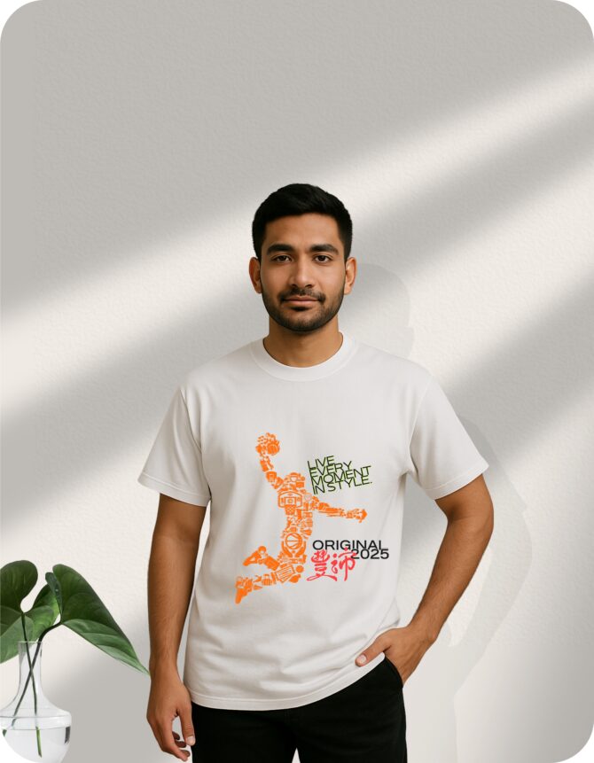 Basketball Printed Oversized T-Shirts