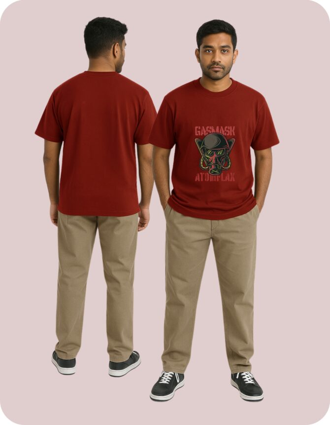 Gasmask Roundneck T-Shirt (Colors)