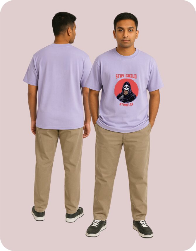 StayChild Printed Oversized T-Shirts