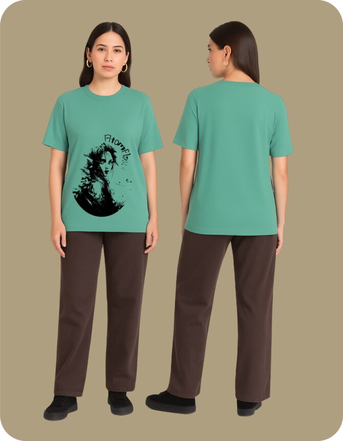 Girlspirit Printed Roundneck T-Shirt (Colors)