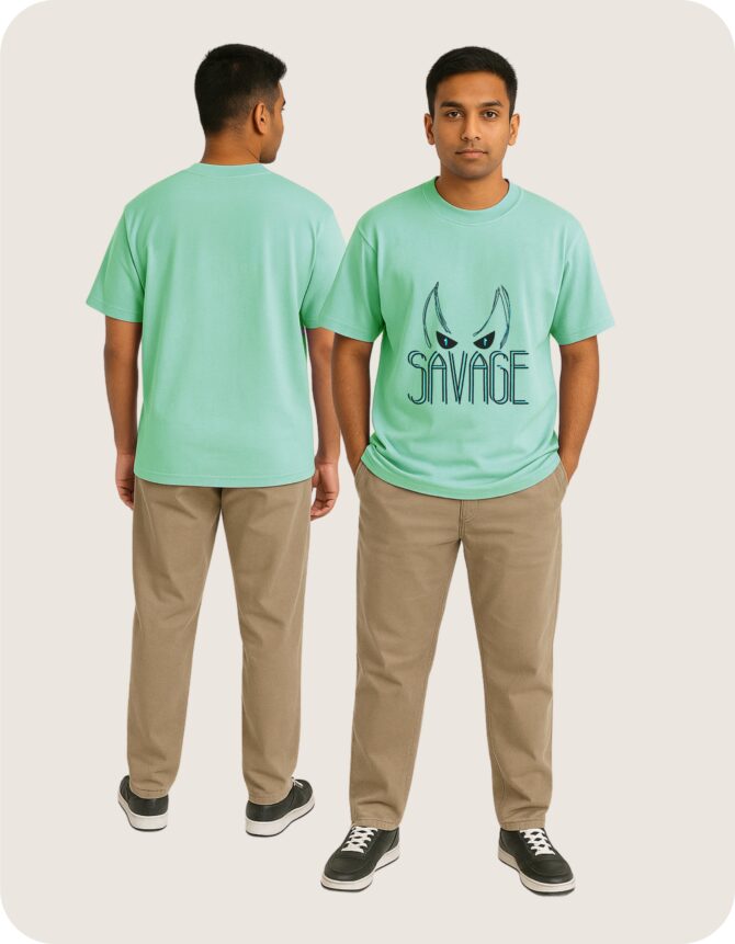Savage Printed Roundneck T-Shirt (Colors)