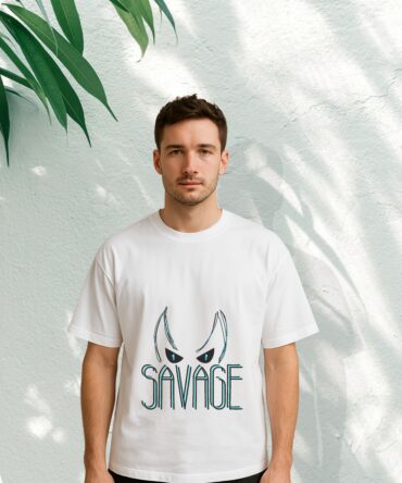 Savage Printed Roundneck T-Shirt (Colors)