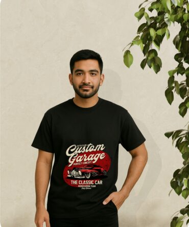 CustomGarage Printed Oversized T-Shirts