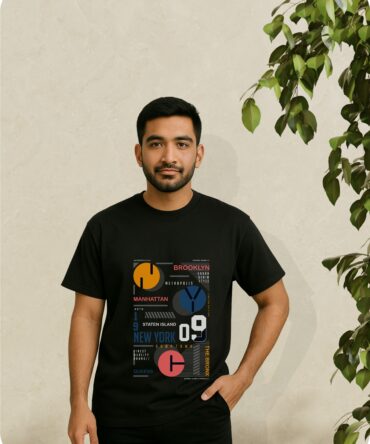 NYC Printed Oversized T-Shirts