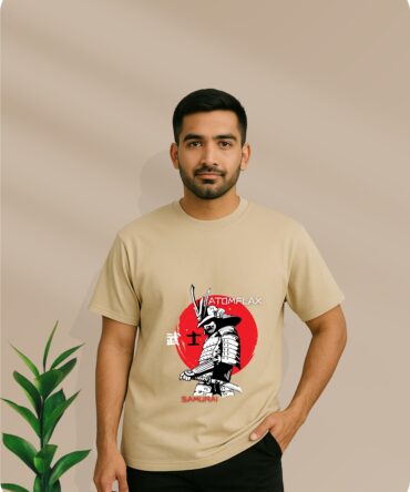 Samurai Printed Oversized T-Shirts