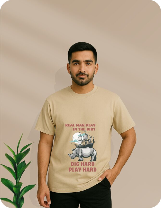 RinoShip Printed Oversized T-Shirts