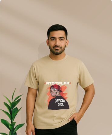 OfficalCool Printed Oversized T-Shirts