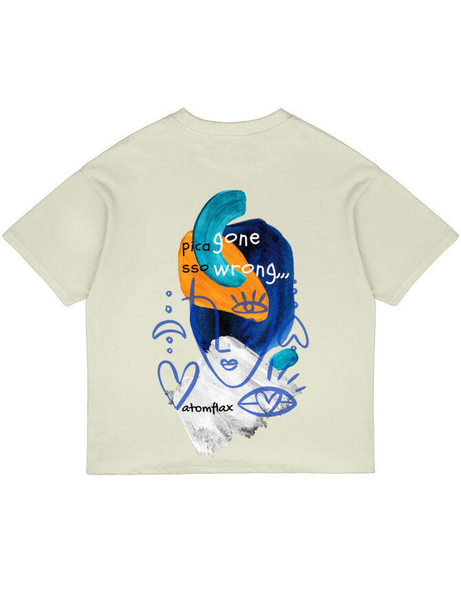 Picasso Printed Oversized T-Shirts