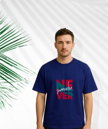 NeverSurrender Printed Roundneck T-Shirt (Colors)