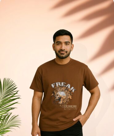 Freak Printed Oversized T-Shirts