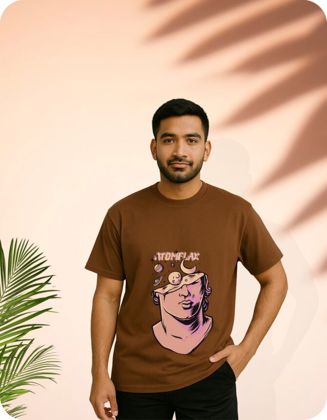 MindSpace Printed Oversized T-Shirts
