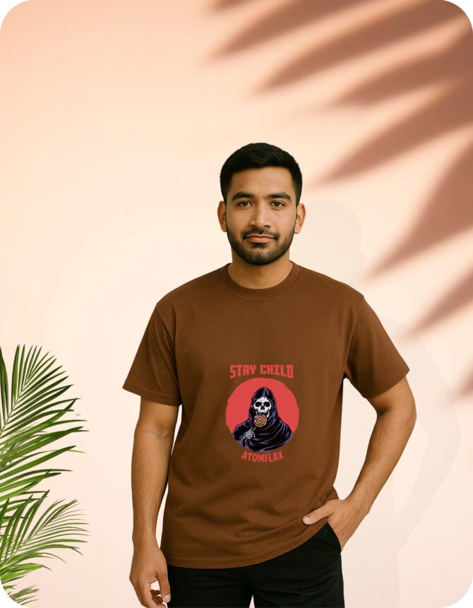 StayChild Printed Oversized T-Shirts