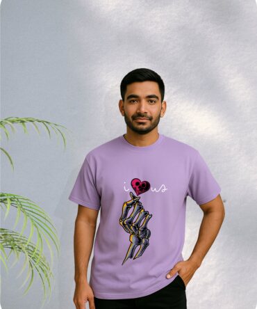 I♥us Printed Oversized T-Shirts