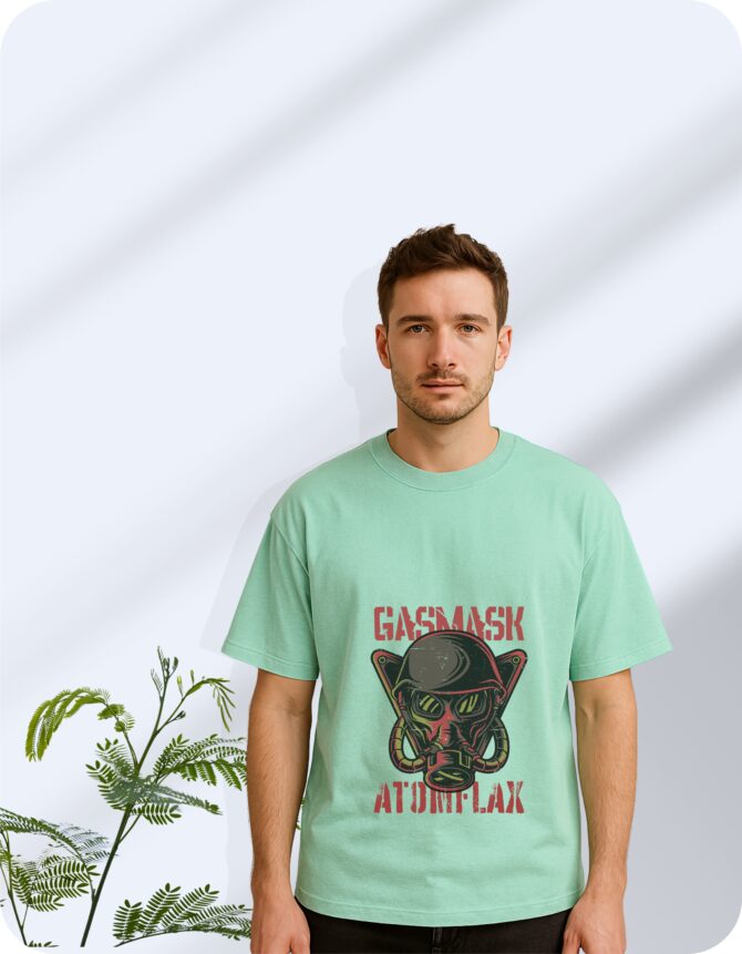Gasmask Roundneck T-Shirt (Colors)