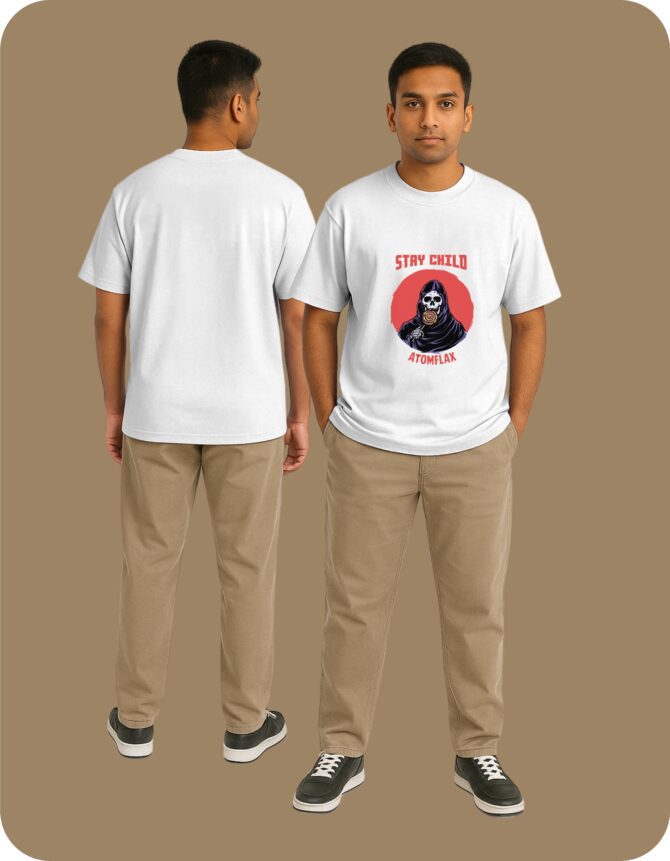 StayChild Printed Oversized T-Shirts