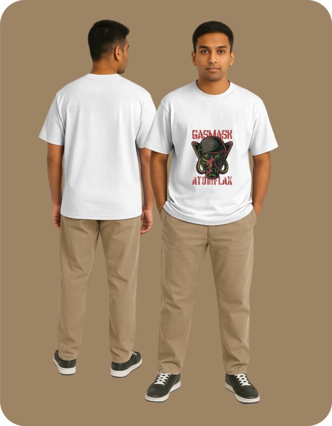 Gasmask Roundneck T-Shirt (Colors)