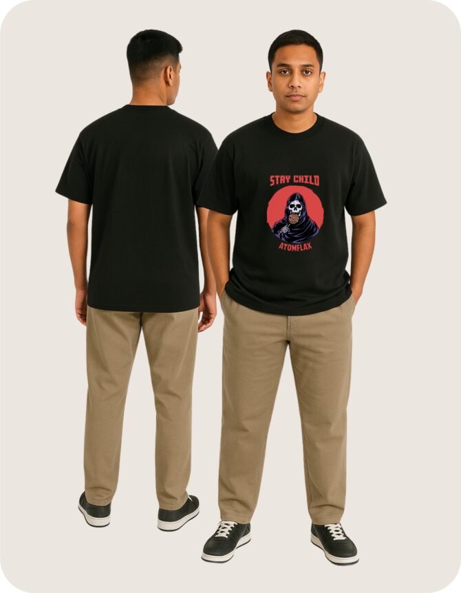 StayChild Printed Oversized T-Shirts