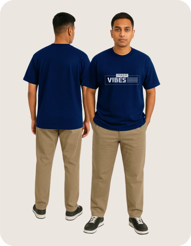 Uniquevibes Printed Roundneck T-Shirt (Colors)