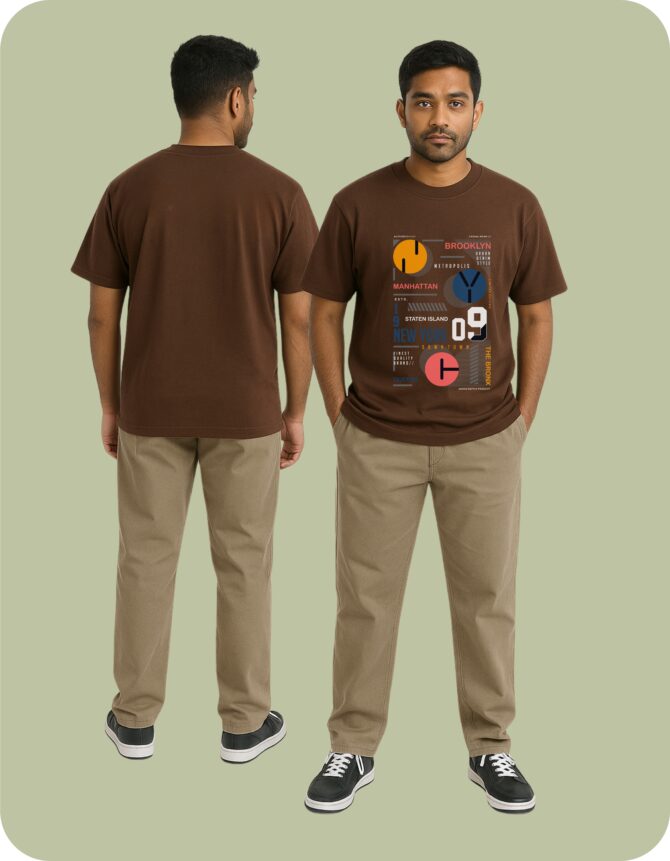 NYC Printed Oversized T-Shirts