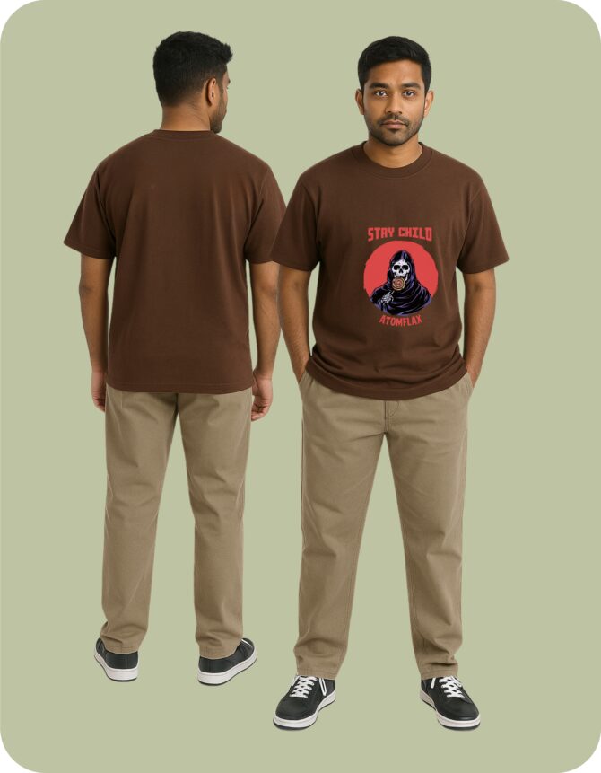 StayChild Printed Oversized T-Shirts