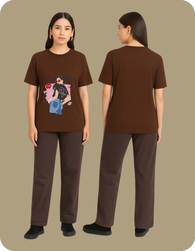 CallMe Printed Oversized T-Shirts