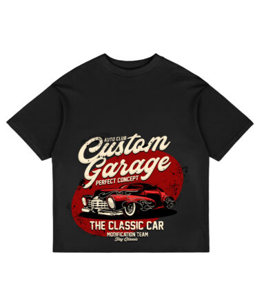 CustomGarage Printed Oversized T-Shirts