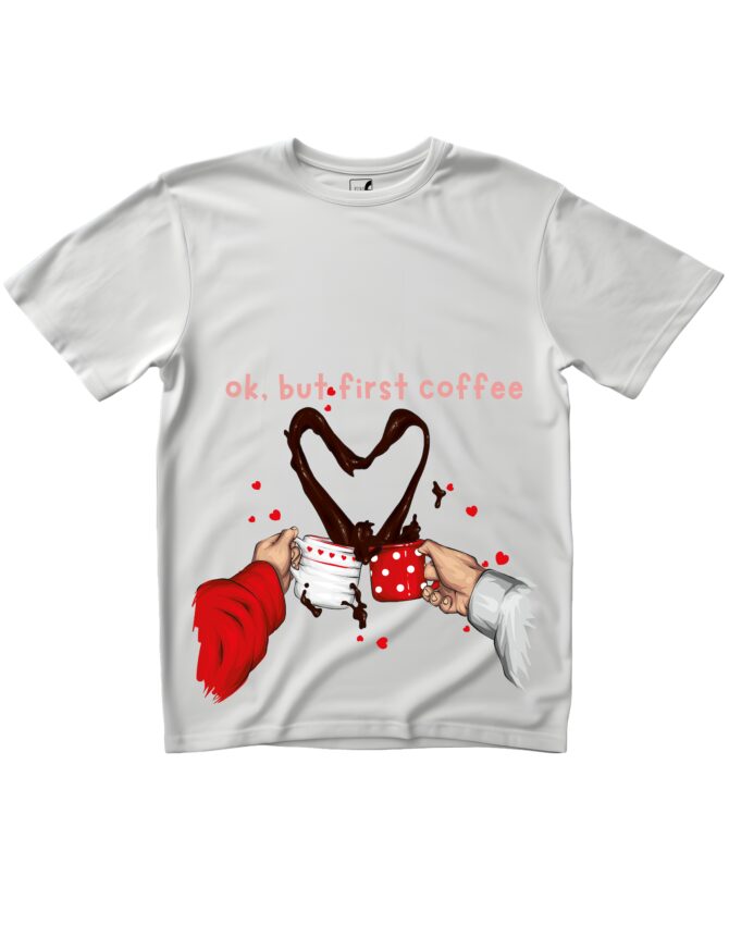 Firstcoffee Printed Roundneck T-Shirt (Colors)