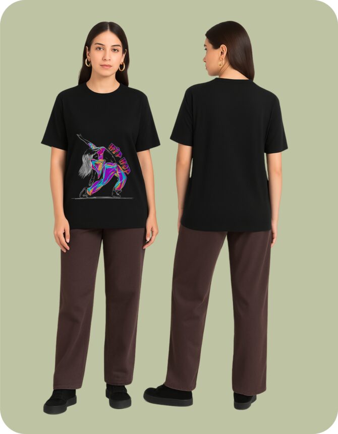 HipHop Printed Oversized T-Shirts