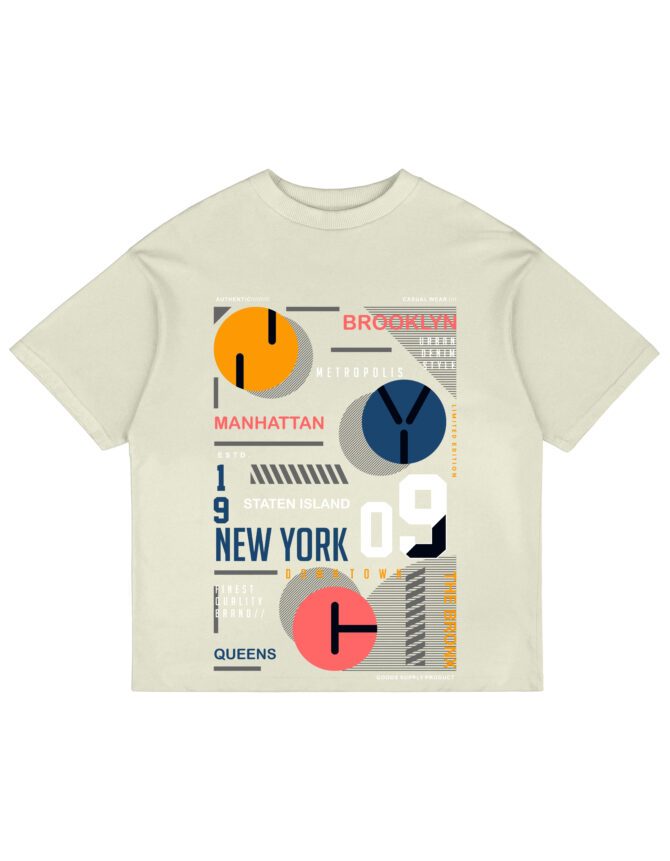 NYC Printed Oversized T-Shirts