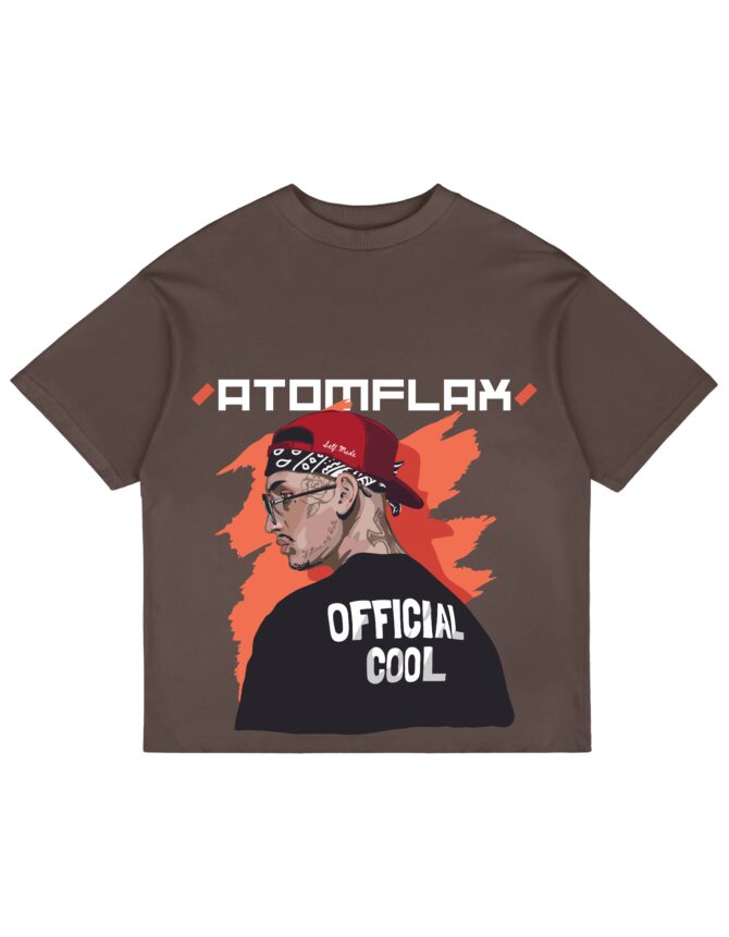 OfficalCool Printed Oversized T-Shirts