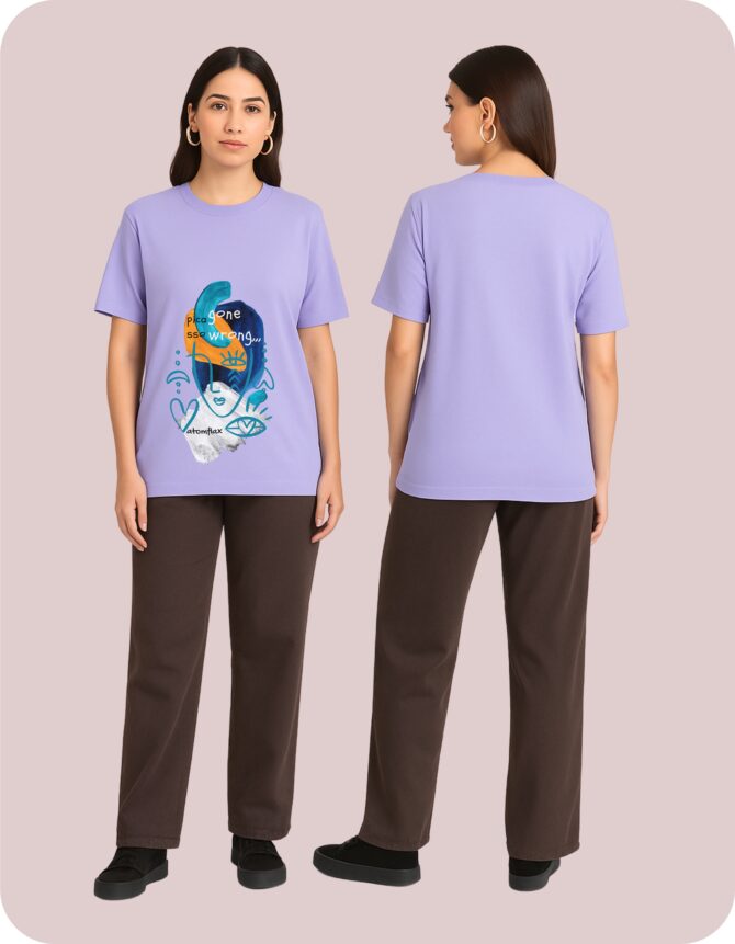 Picasso Printed Oversized T-Shirts