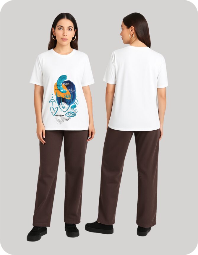 Picasso Printed Oversized T-Shirts