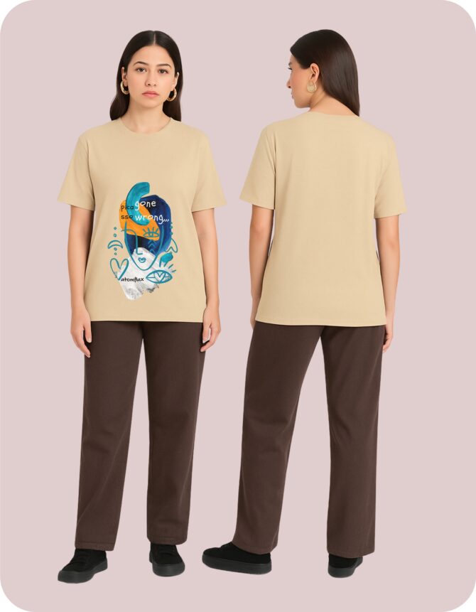 Picasso Printed Oversized T-Shirts