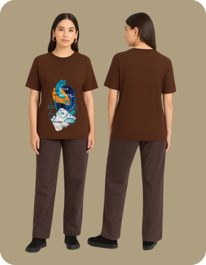Picasso Printed Oversized T-Shirts