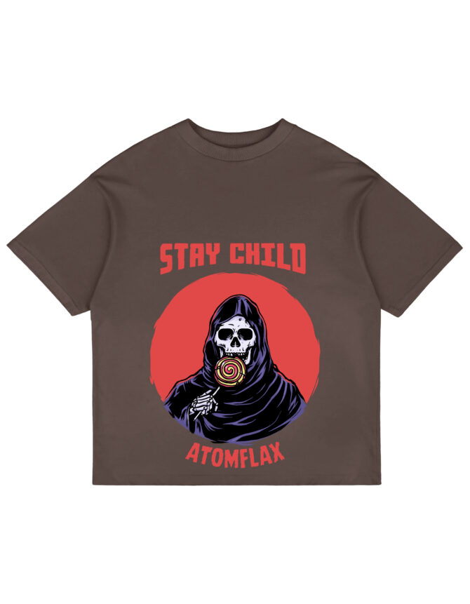 StayChild Printed Oversized T-Shirts