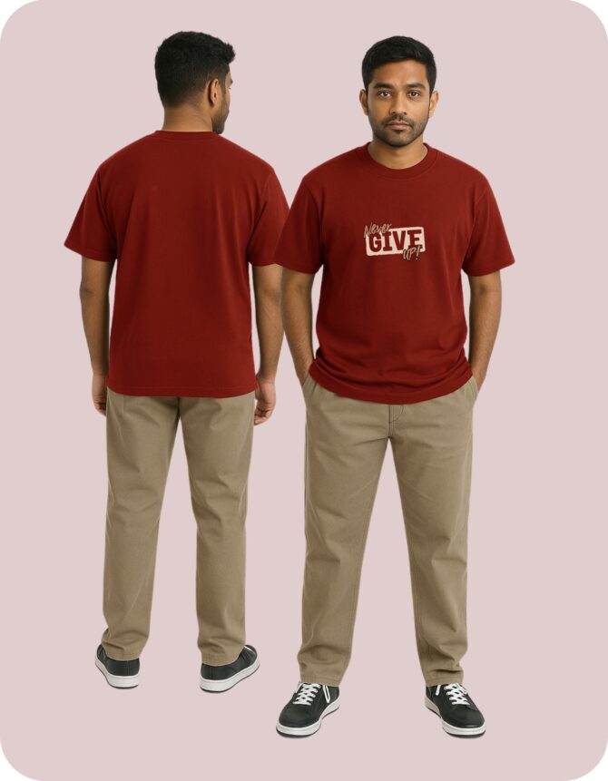NeverGiveUp! Roundneck T-Shirt (Colors)