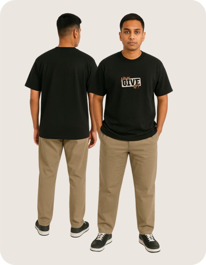 NeverGiveUp! Roundneck T-Shirt (Colors)
